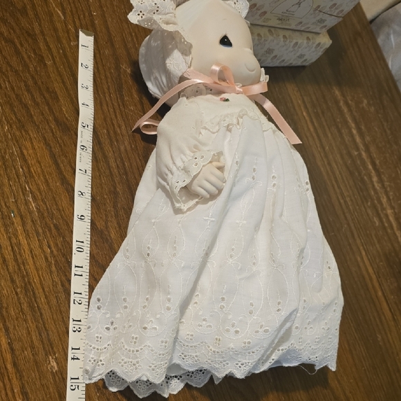 Porcelin Precious Moments Birth Certificate Set - Picture 9 of 10